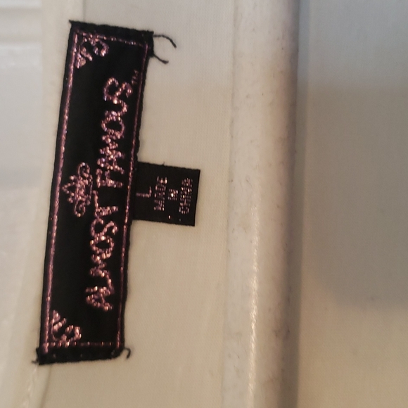 Black and white sequin racerback tank top - Picture 2 of 4